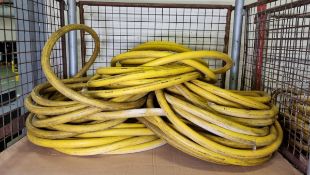 5x Continental yellow booster hose - 22mm / 55 bar - approx. 20 M