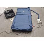Herida Argyll II dynamic airflow mattress system with digital pump in carry bag