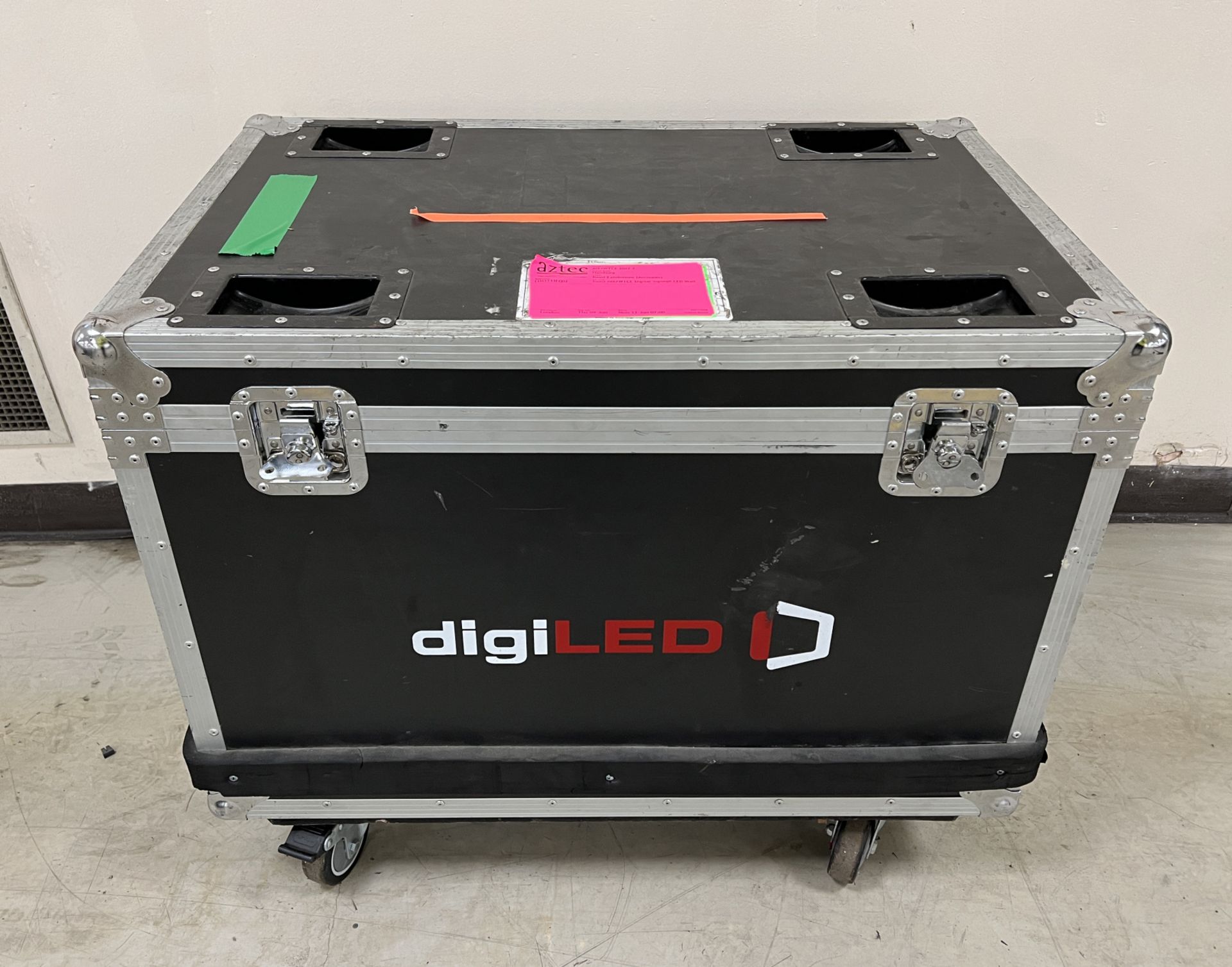 Digi LED HRI3900 kit - 120 LED tiles housed in 20 wheeled flight cases - see description for details - Image 103 of 196