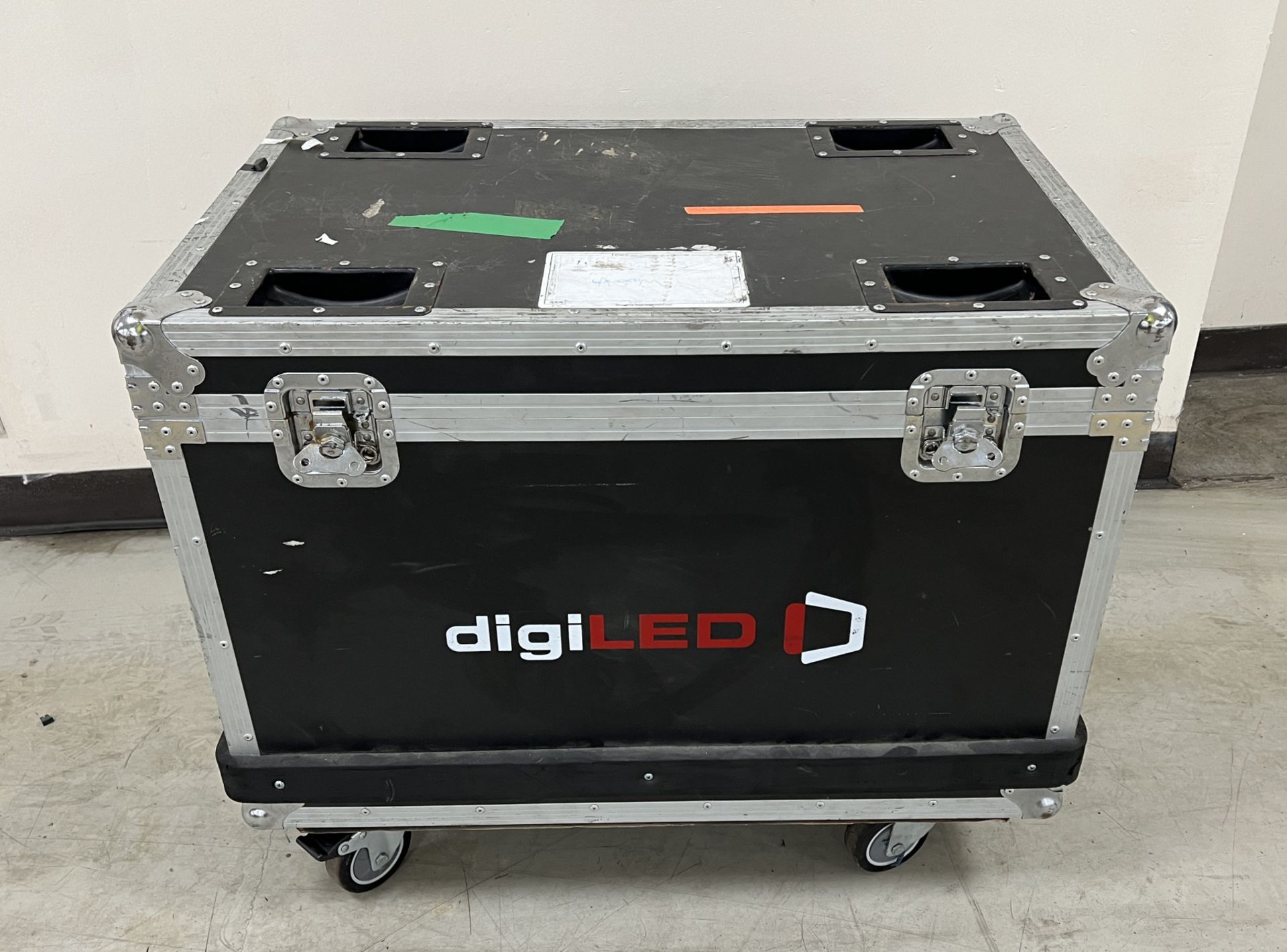 Digi LED HRI3900 kit - 120 LED tiles housed in 20 wheeled flight cases - see description for details - Image 125 of 196