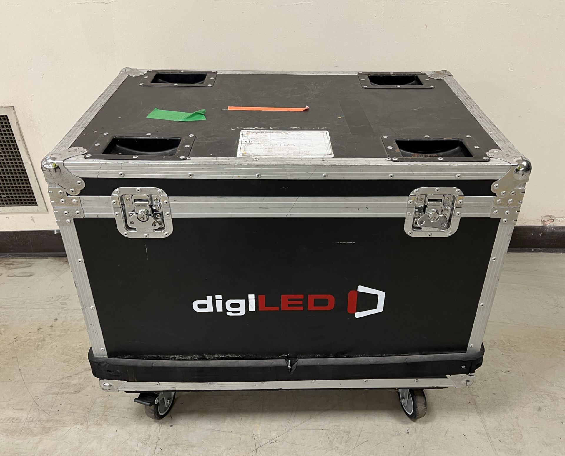 Digi LED HRI3900 kit - 120 LED tiles housed in 20 wheeled flight cases - see description for details - Image 32 of 196