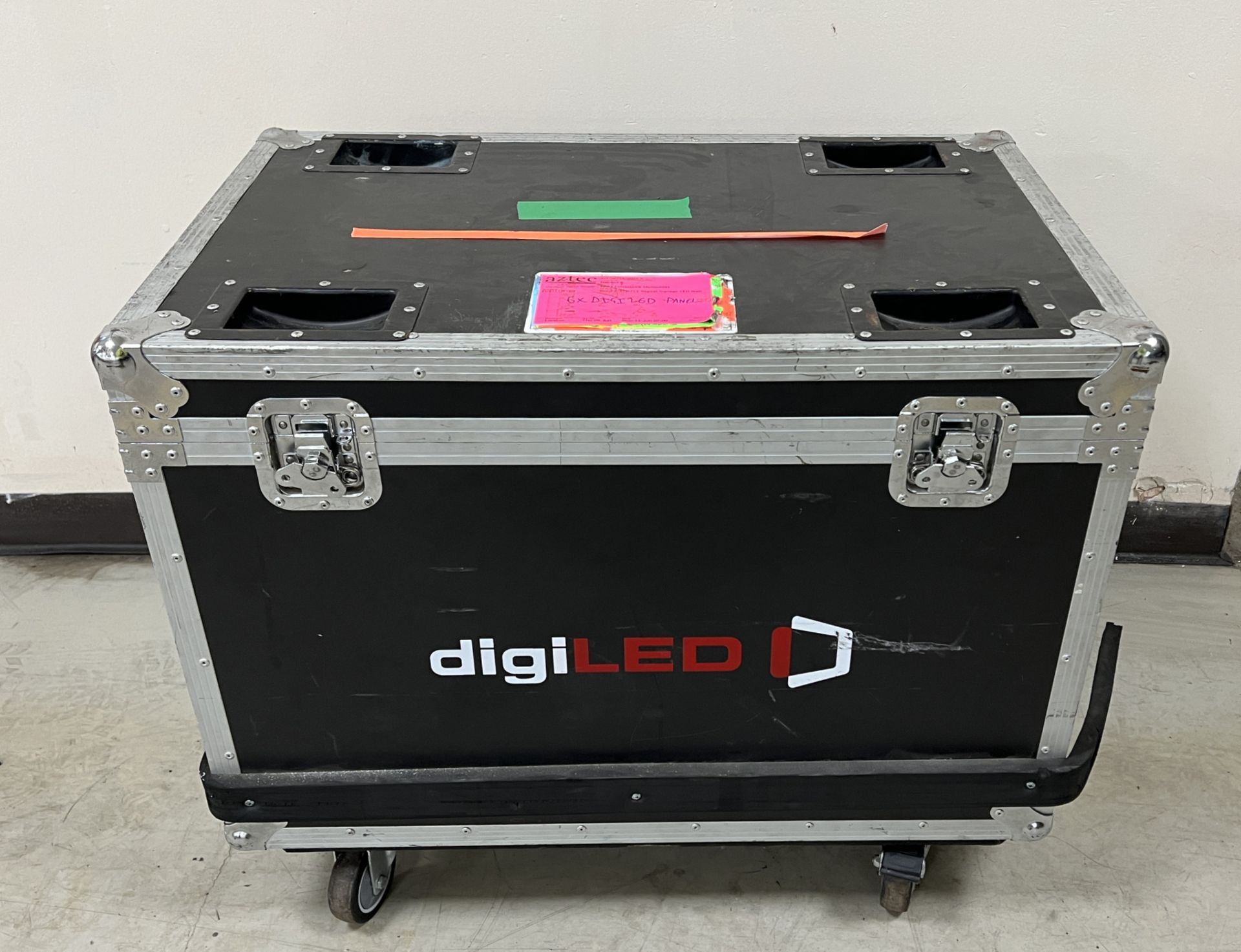 Digi LED HRI3900 kit - 120 LED tiles housed in 20 wheeled flight cases - see description for details - Image 139 of 196