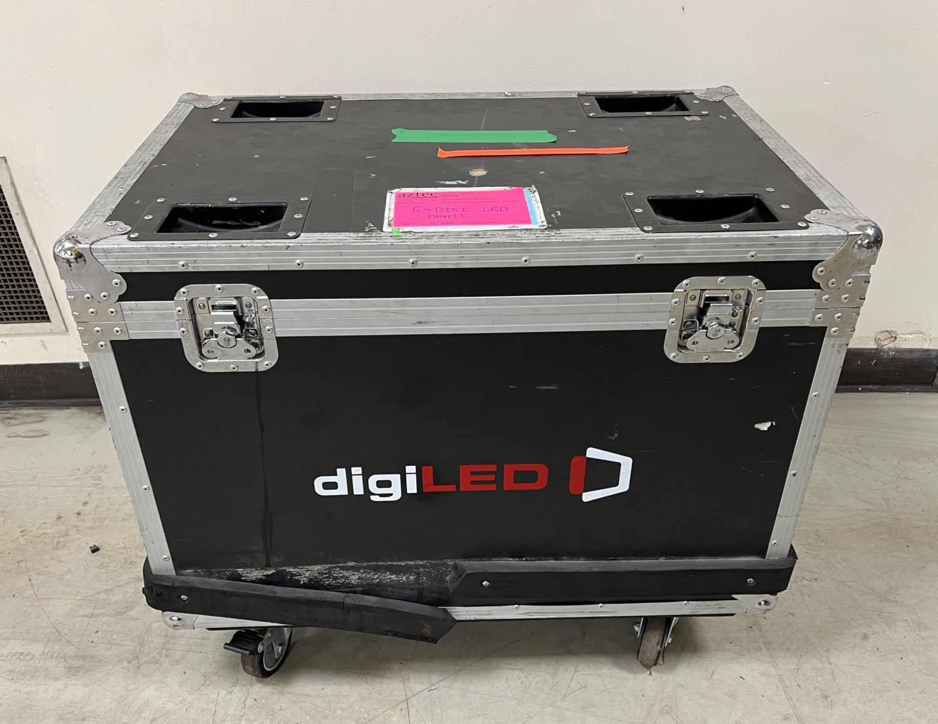 Digi LED HRI3900 kit - 120 LED tiles housed in 20 wheeled flight cases - see description for details - Image 147 of 196