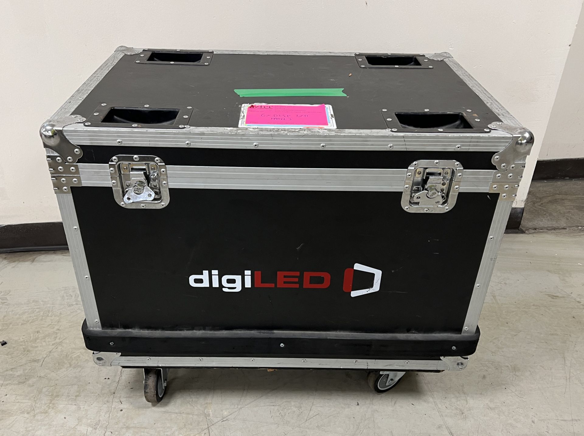 Digi LED HRI3900 kit - 120 LED tiles housed in 20 wheeled flight cases - see description for details - Image 75 of 196