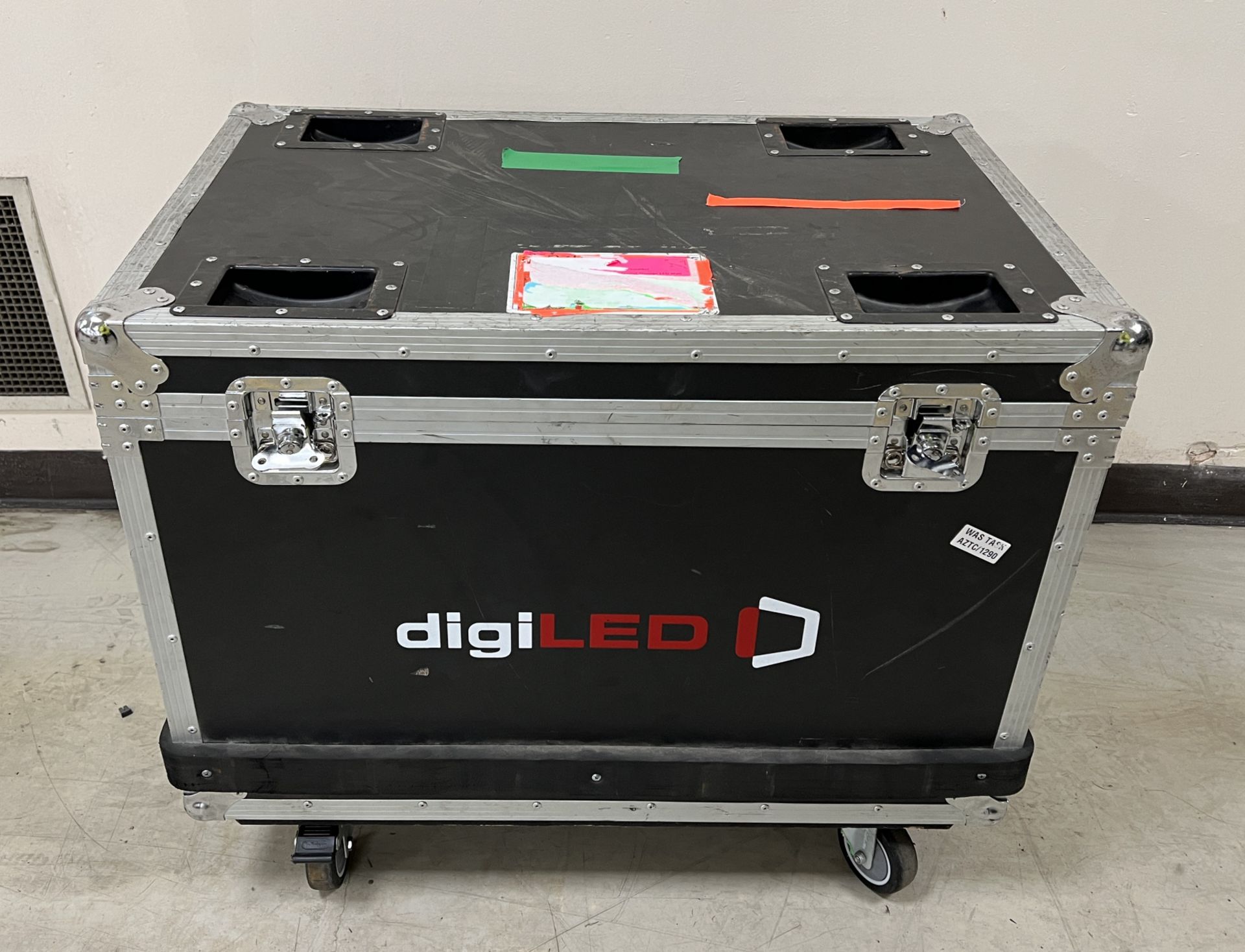 Digi LED HRI3900 kit - 120 LED tiles housed in 20 wheeled flight cases - see description for details - Image 133 of 196