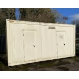 20ft Container L 5160mm + External air con units 550mm x W 2440mm x H approx 3100mm