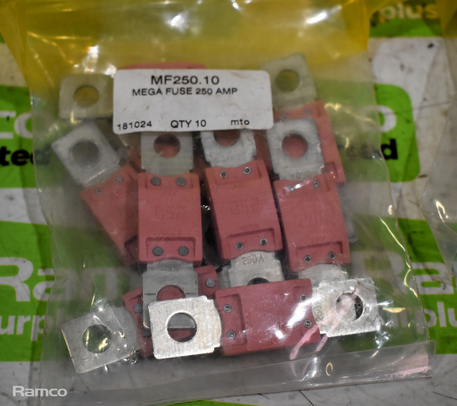 100x MF 200-10 200 AMP mega fuses, 100x MF 250-10 250 AMP mega fuses - Image 2 of 3