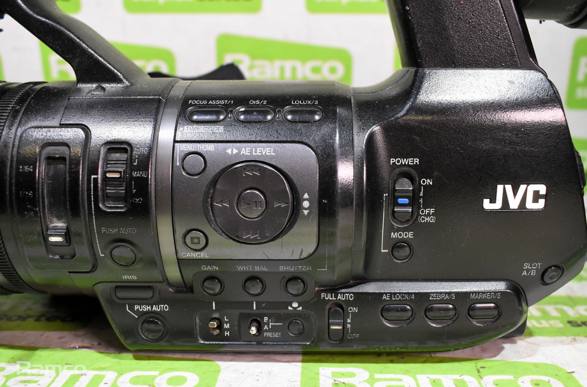 JVC GY-HM650E HD memory card camera recorder, Sony PMW-500 HD-XDCAM camcorder body - SPARES/REPAIRS - Image 5 of 21