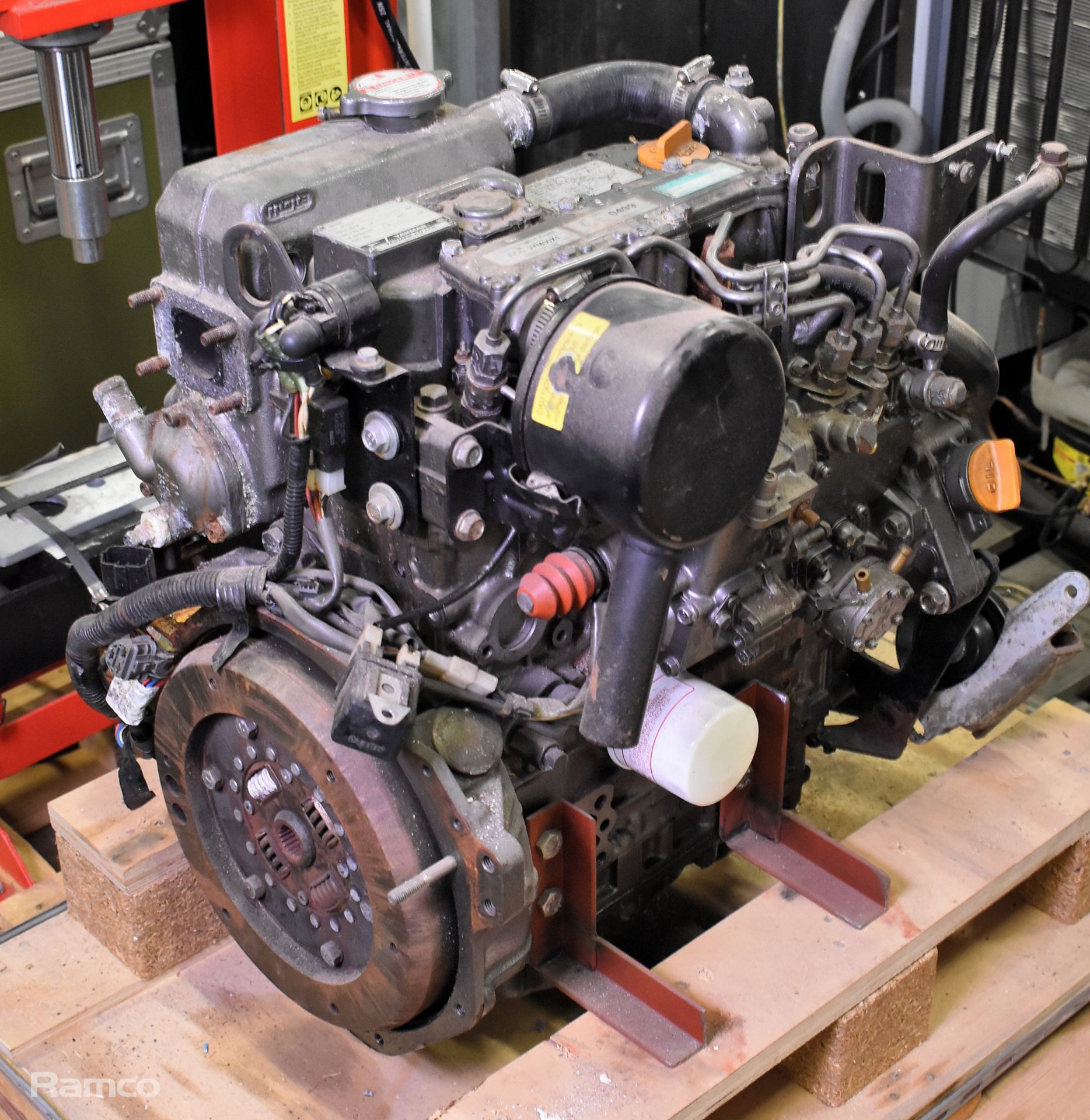 Yanmar RCD-3YM30X1 diesel engine - Engine No: E13881 - INCOMPLETE - Image 2 of 7