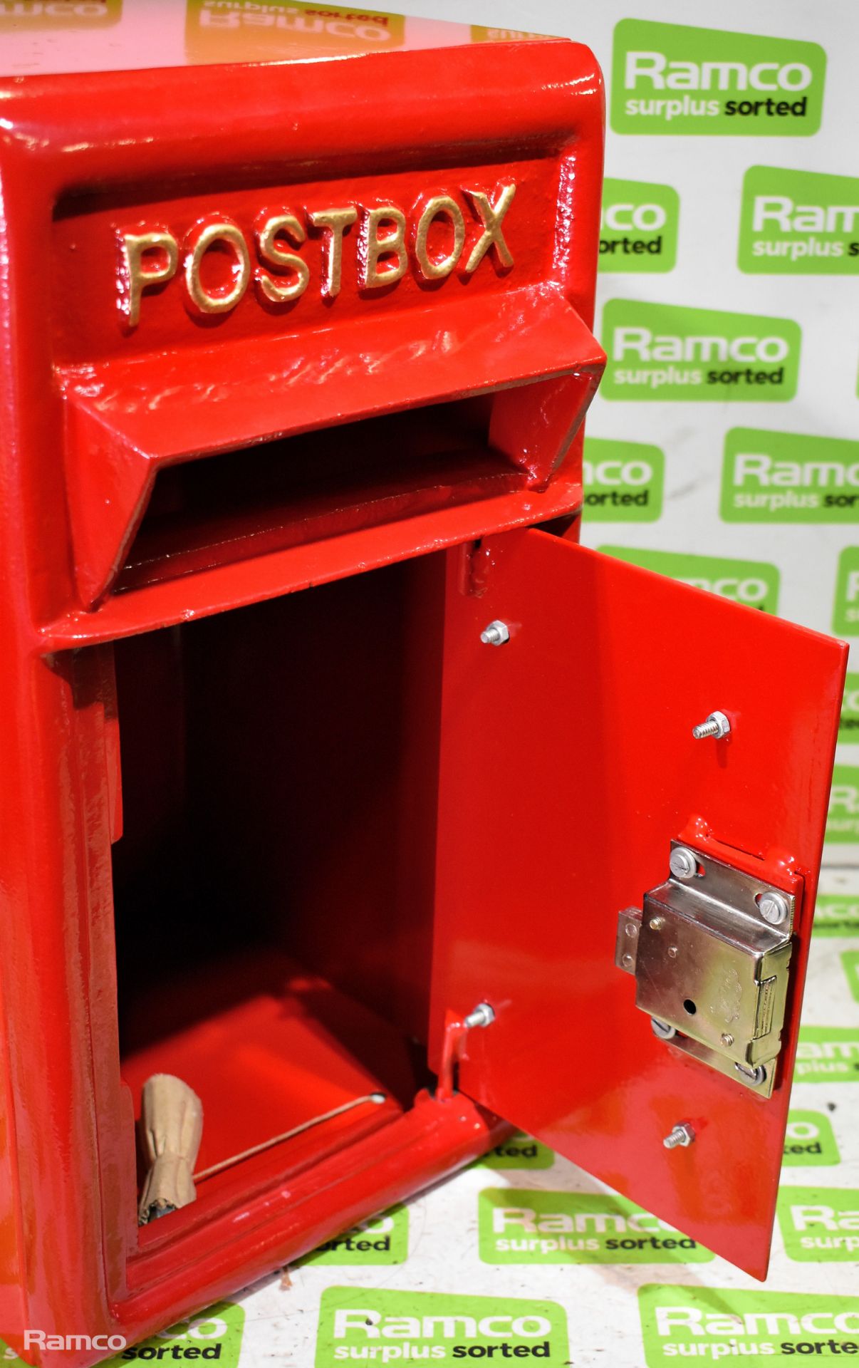 Red post box - W 300 x D 260 x H 470mm - Bild 2 aus 3