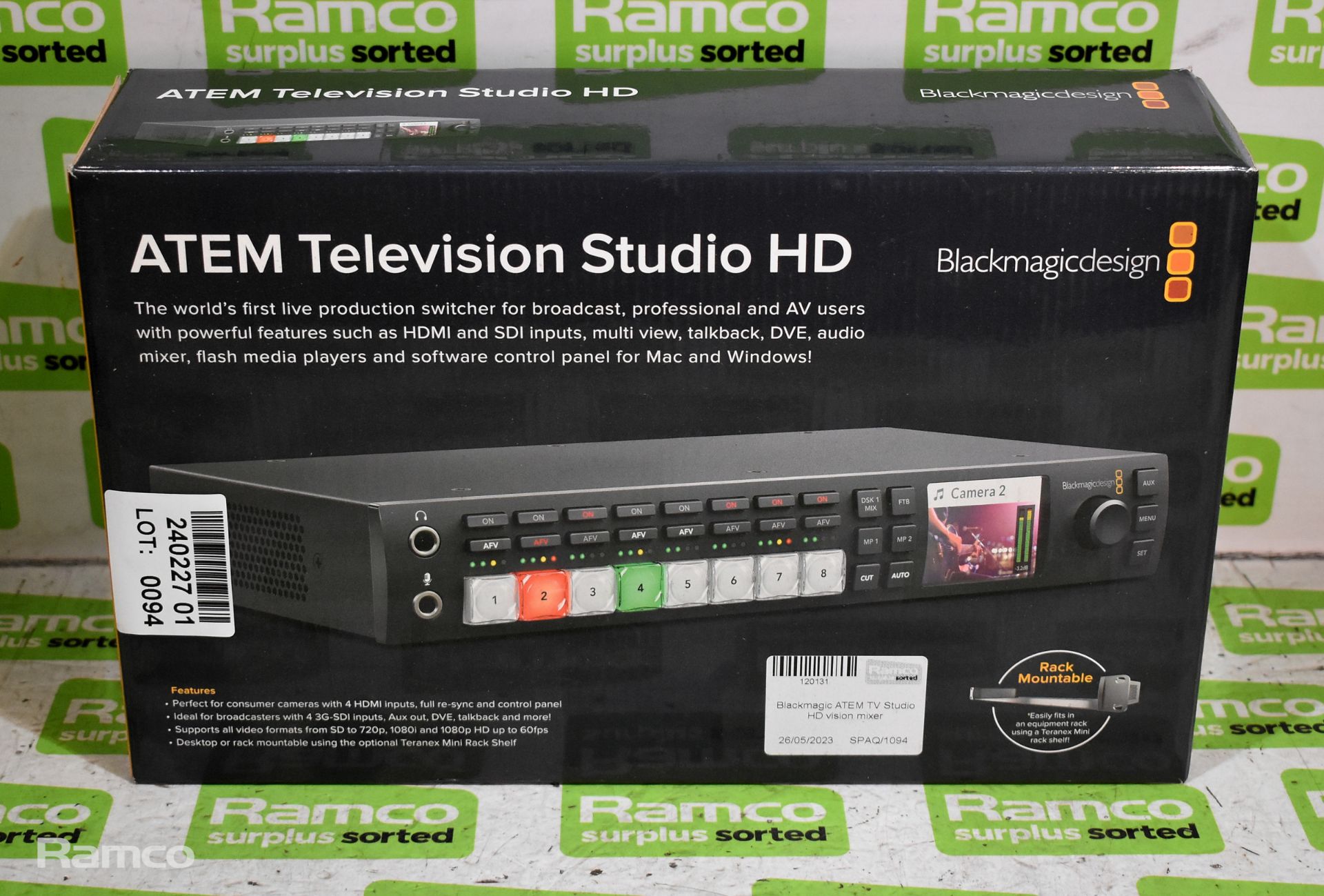 Blackmagic ATEM TV Studio HD vision mixer - Image 7 of 8