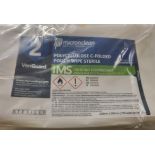 33x boxes of Micronclean Veriguard Polycellulose C-folded pouch wipe sterile - 230mm x 230mm