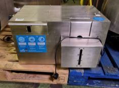 Filta Environmental stainless steel grease trap - W 840 x D 550 x H 380mm