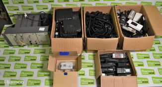 JVC VN-V25U full motion dual stream IP camera, 12x Motorola Pro series two way radios with batteries