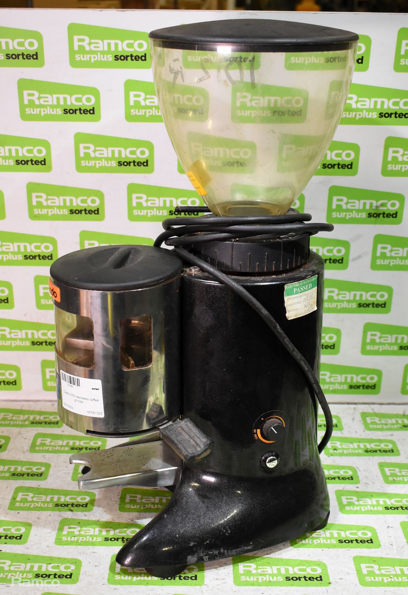 Ceado E6X espresso coffee grinder & Ceado E6X espresso coffee grinder - body only - Image 7 of 10