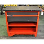 Facom mobile work table - W 1180 x D 600 x H 980 mm