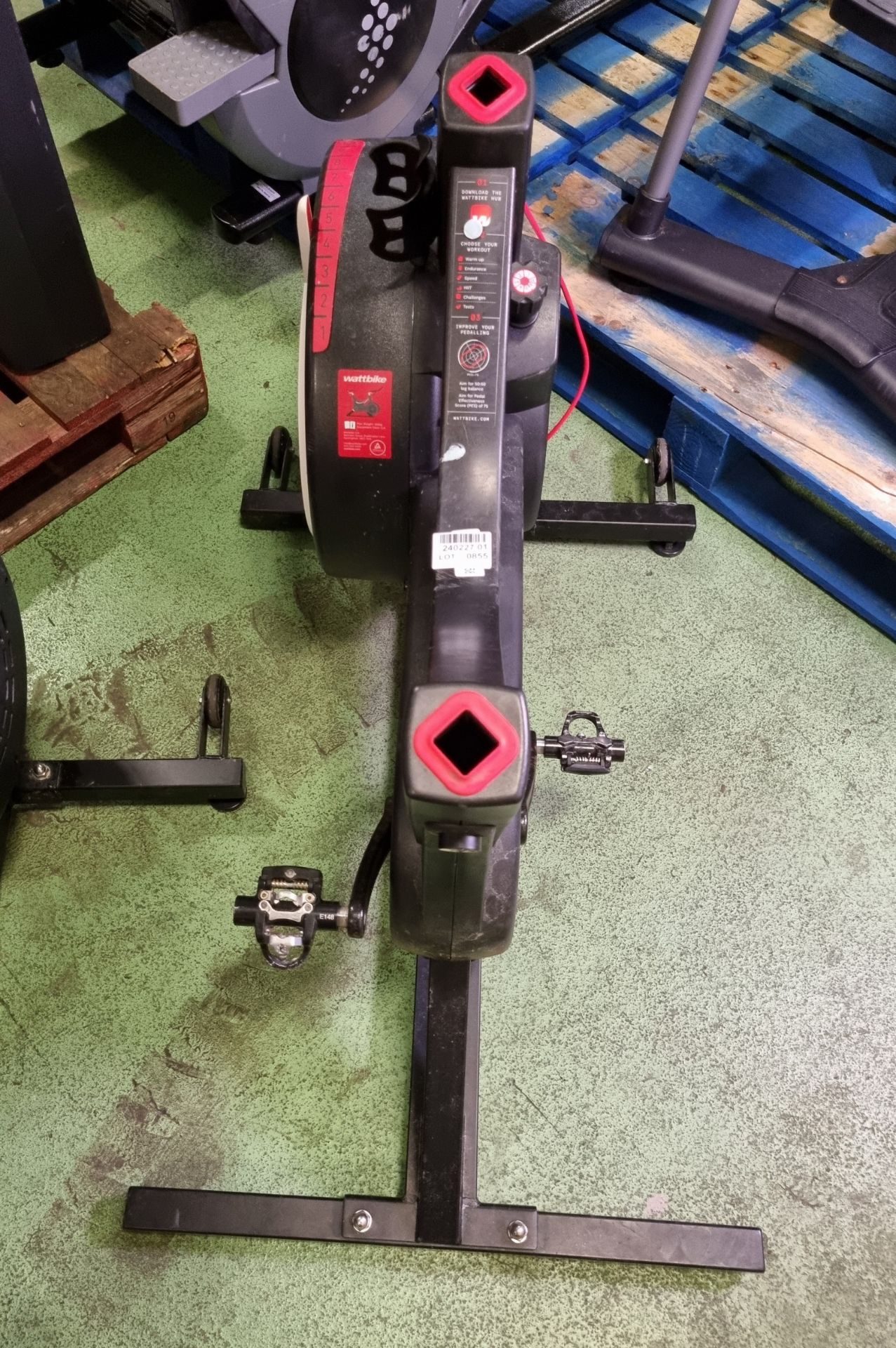 Wattbike Trainer indoor exercise bike - BODY ONLY - missing handle bars, display and saddle - Image 4 of 5