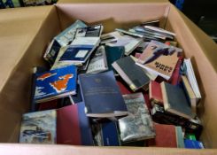 Triwall box of Books - Fictional, Non-fictional, Military, Mixed Genre