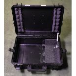 Black Peli case - W 500 x D 350 x H 200mm