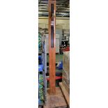 Wooden Adult height measure gauge