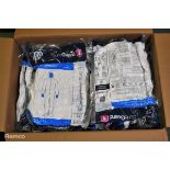 6x boxes of MicroClean SureGuard 3 - size small coveralls with integral feet - 25 units per box