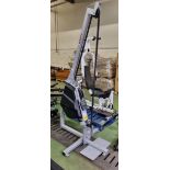 Marpo VLT compact rope trainer - W 1340 x D 1000 x H 2300 mm