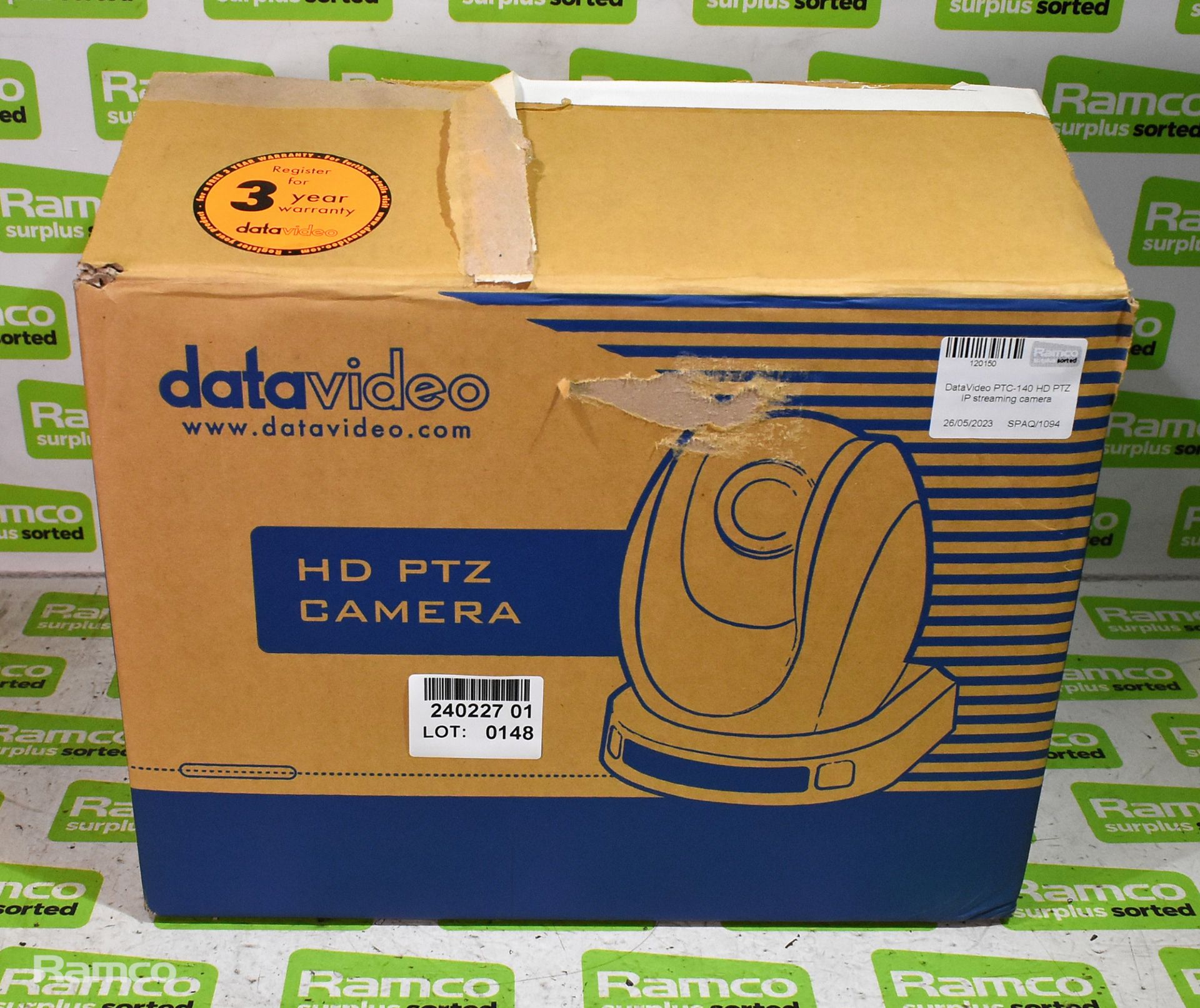 DataVideo PTC-140 HD PTZ IP streaming camera - Image 5 of 6