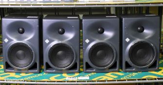 4x Neumann KH120A - two-way active loudspeakers