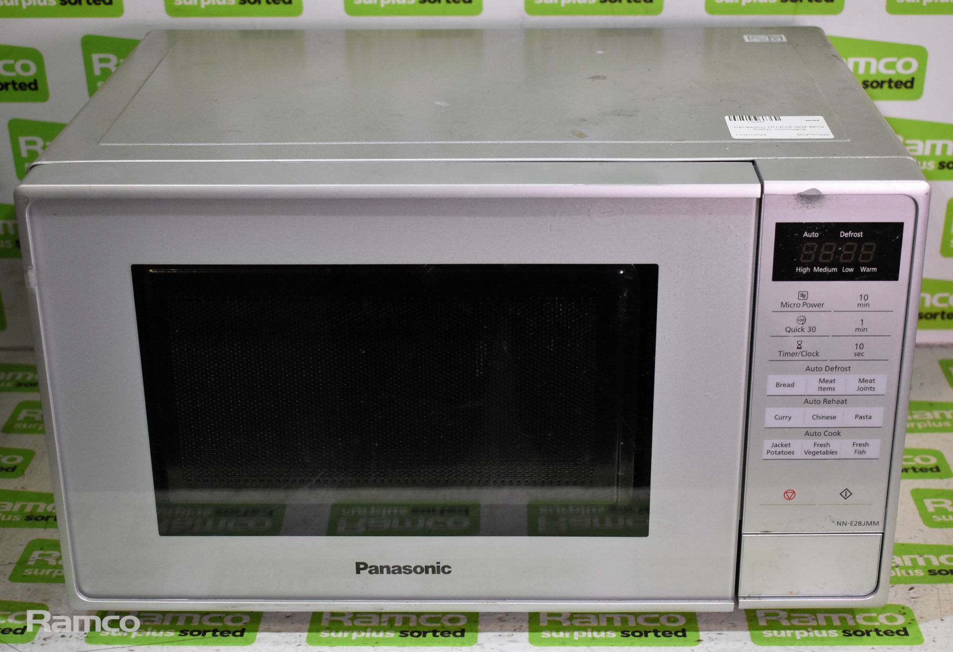 Panasonic NN-E28JMM BPQ 800W microwave, Breville VKJ738 kettle with base, Breville VKT065 kettle - Bild 12 aus 14