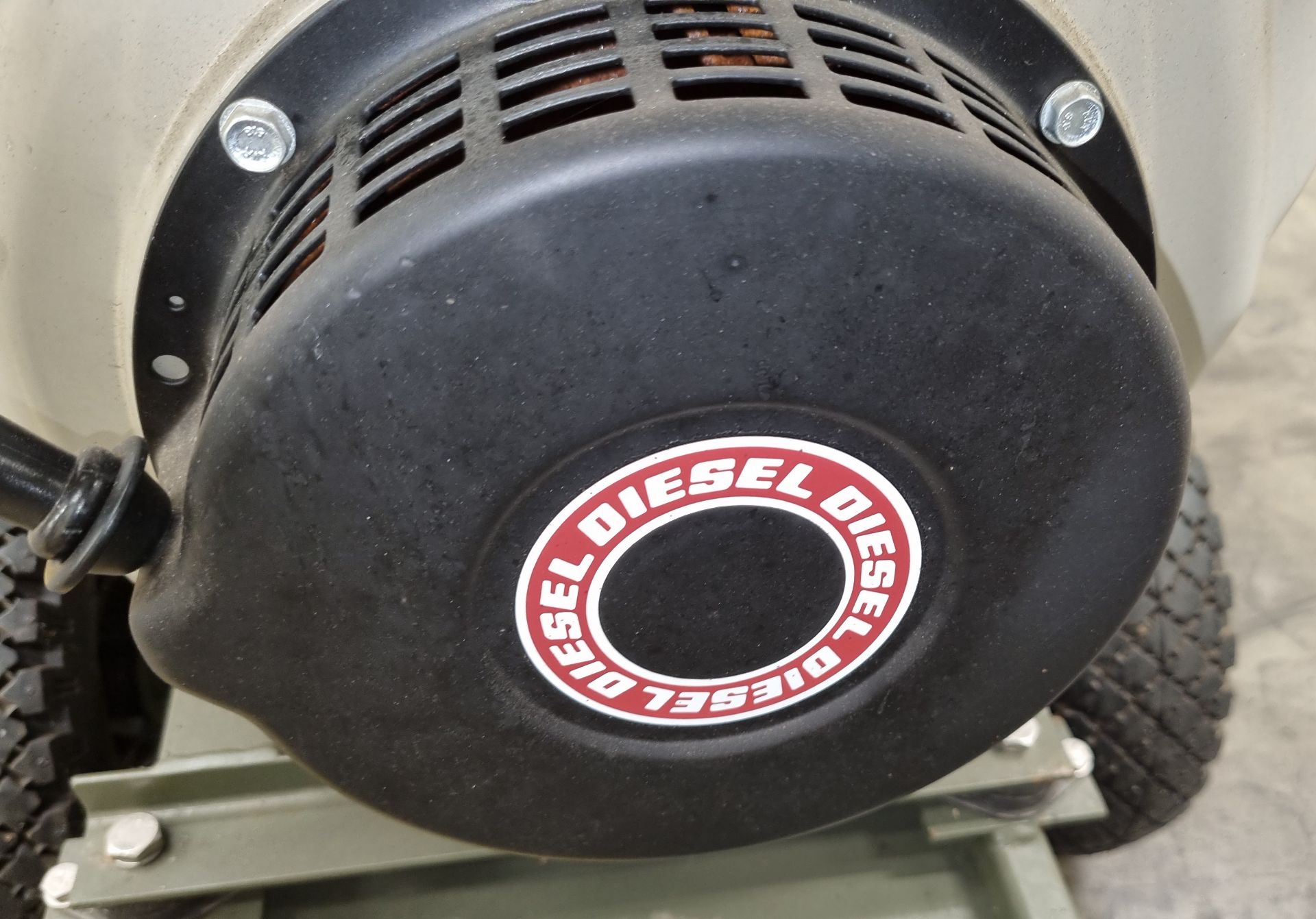 Factair Diesel Mobile Air Compressor - see description for details - Image 14 of 16