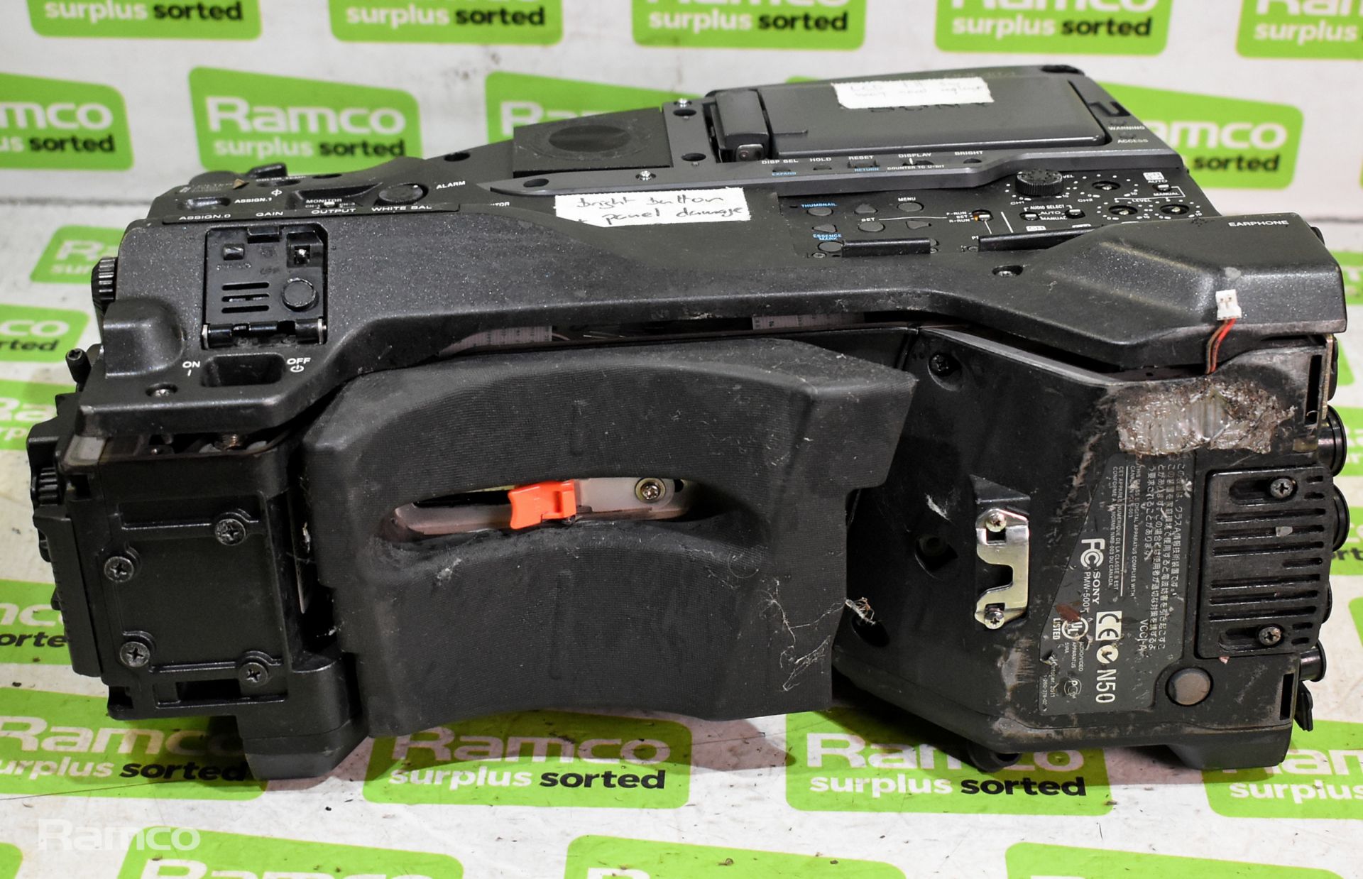 JVC GY-HM650E HD memory card camera recorder, Sony PMW-500 HD-XDCAM camcorder body - SPARES/REPAIRS - Image 20 of 21