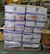 42x boxes of Veriguard9 WSCW97ZZZ IMS polypropolene silver pack Z-fold sterile wipes - 200 x 220mm
