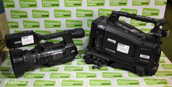 JVC GY-HM650E HD memory card camera recorder, Sony PMW-500 HD-XDCAM camcorder body - SPARES/REPAIRS