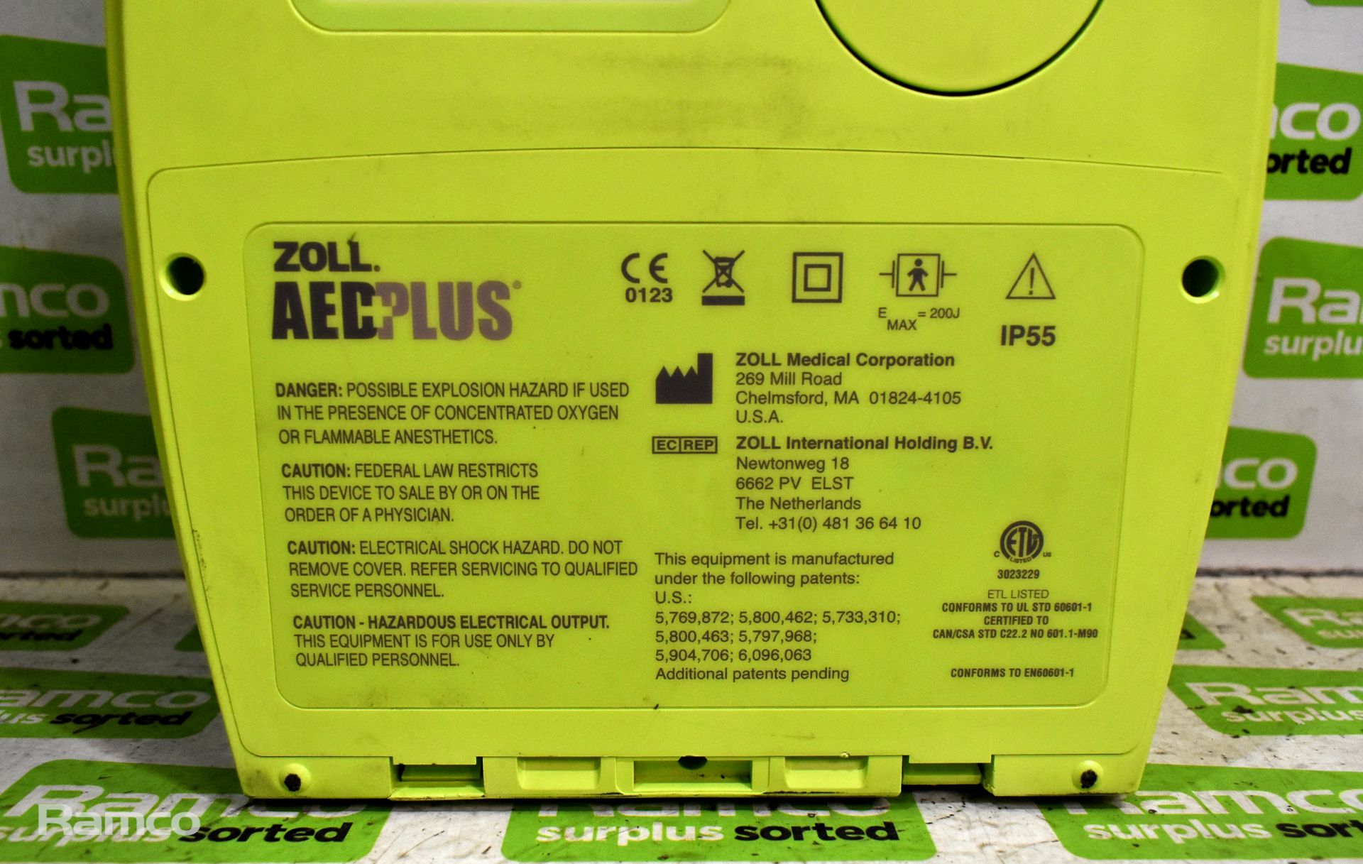 Zoll AED Plus automatic defibrillator - Image 9 of 10