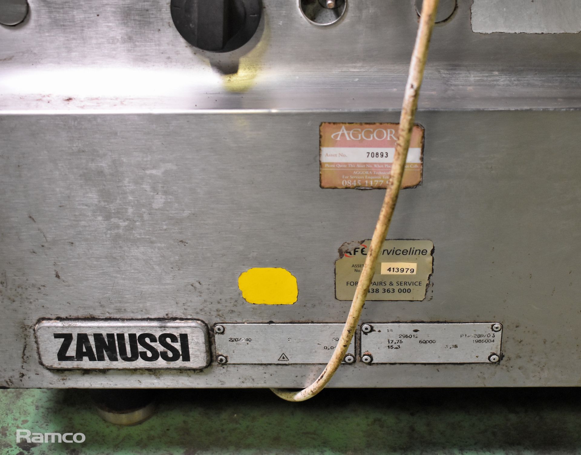 Zanussi model 295012 stainless steel bratt pan, gas - W 800 x D 970 x H 890 mm - Image 5 of 7