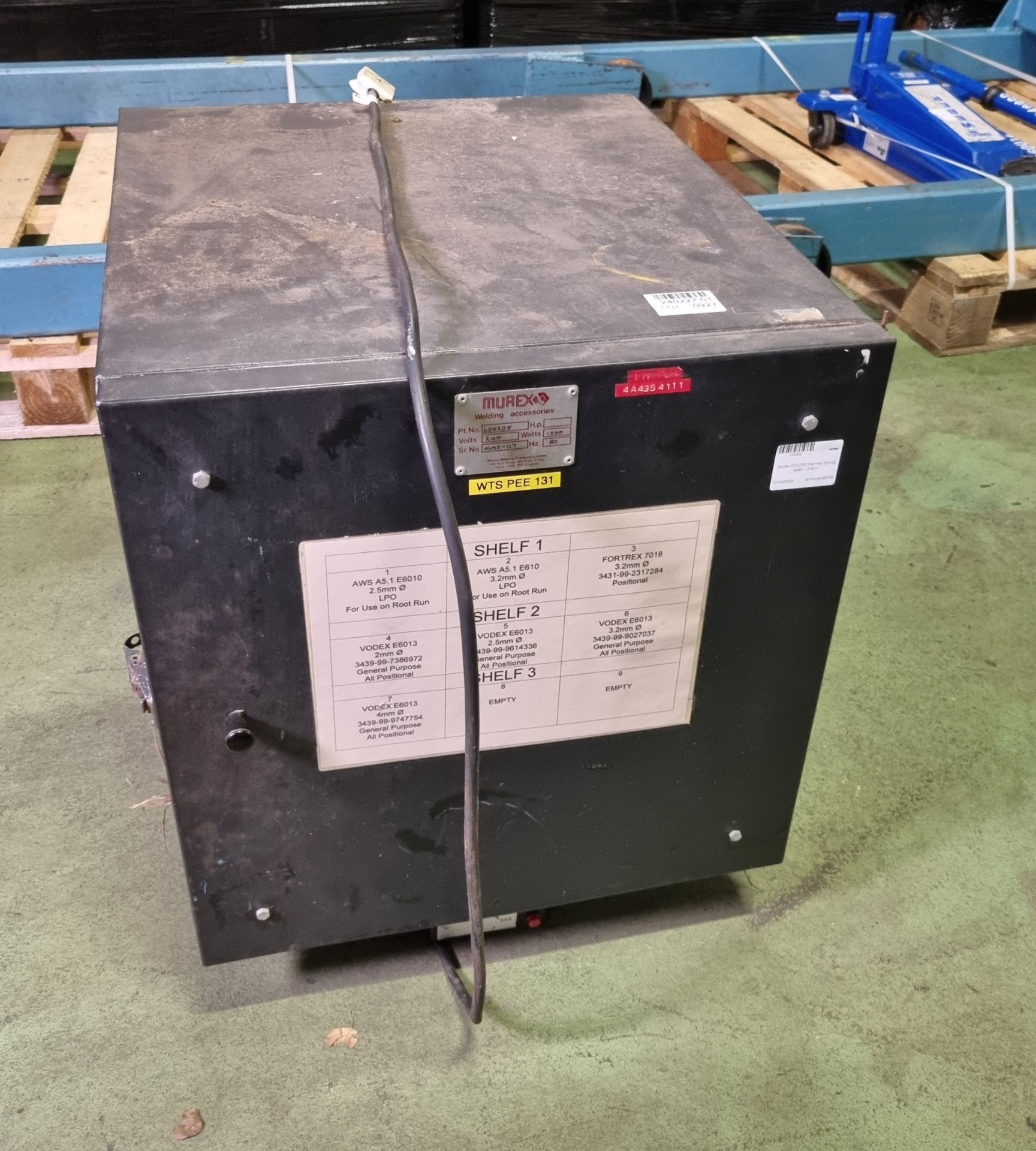 Murex 655258 thermal drying oven - 240V