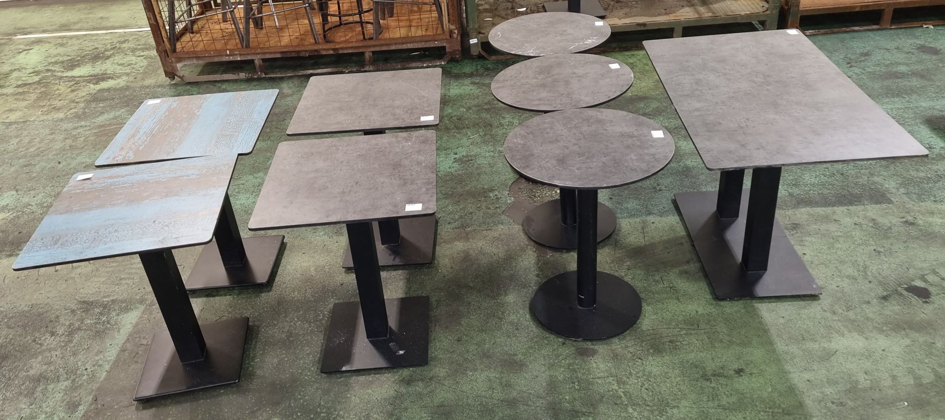 11x Extrema tables - see description for details