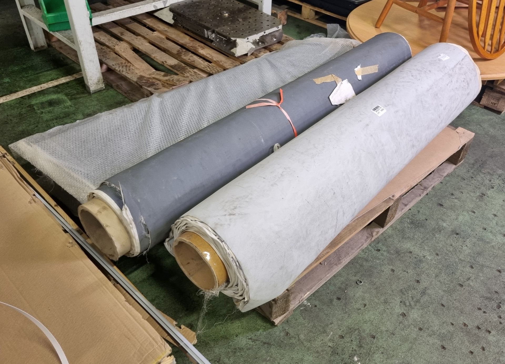 3x Rolls of drop thread rib boat floor making material approx 5m x 400mm, 6m x 200mm, 4m x 100mm - Bild 2 aus 4