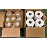 16x rolls of Military mine marking tape, 10x rolls of Military scapa tape