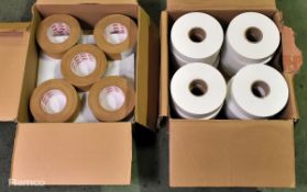16x rolls of Military mine marking tape, 10x rolls of Military scapa tape