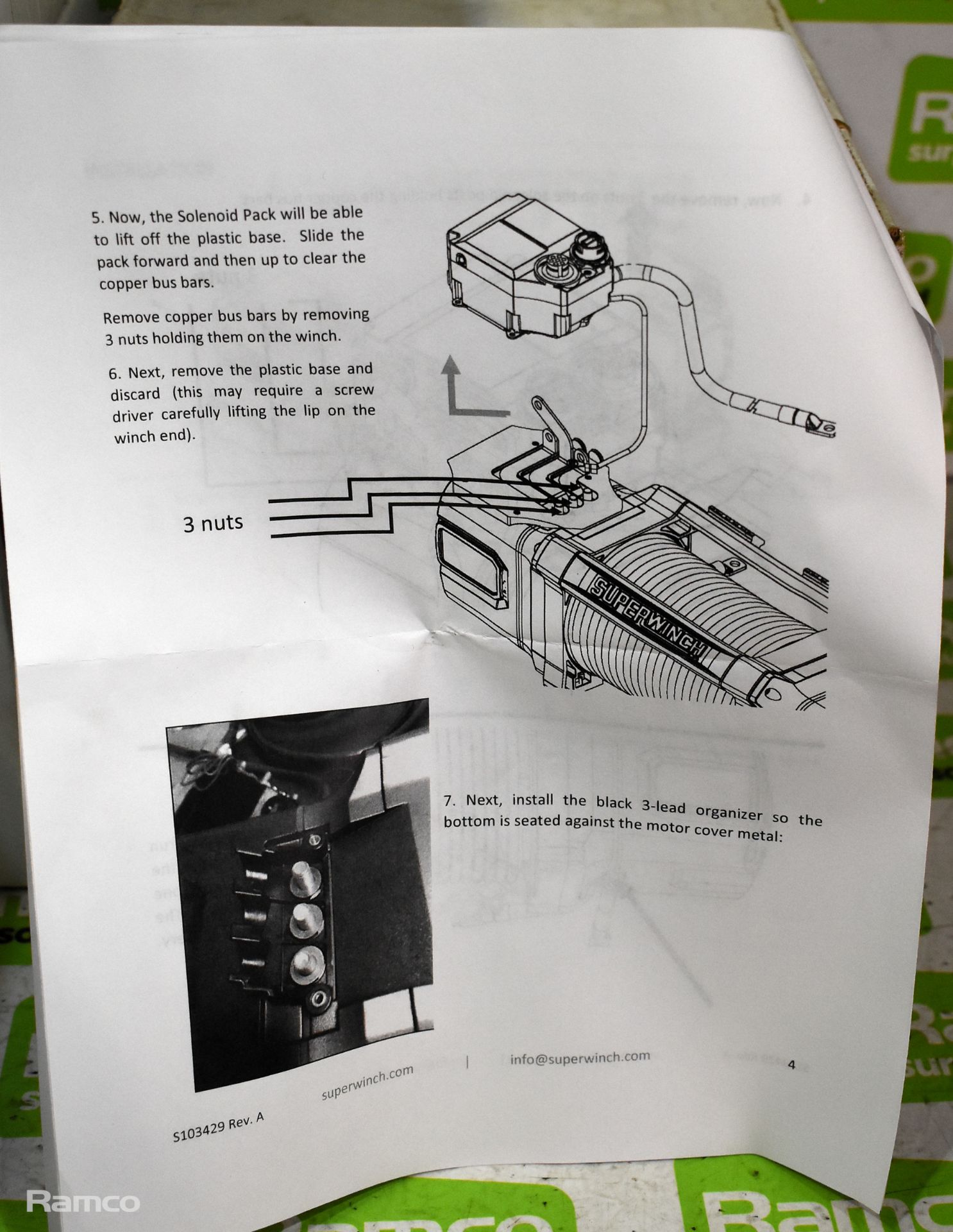 4x Superwinch S103396 winch control extension kits - Image 6 of 6