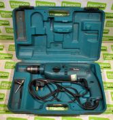 Makita HP2040 electric hammer drill - 240V with carry case