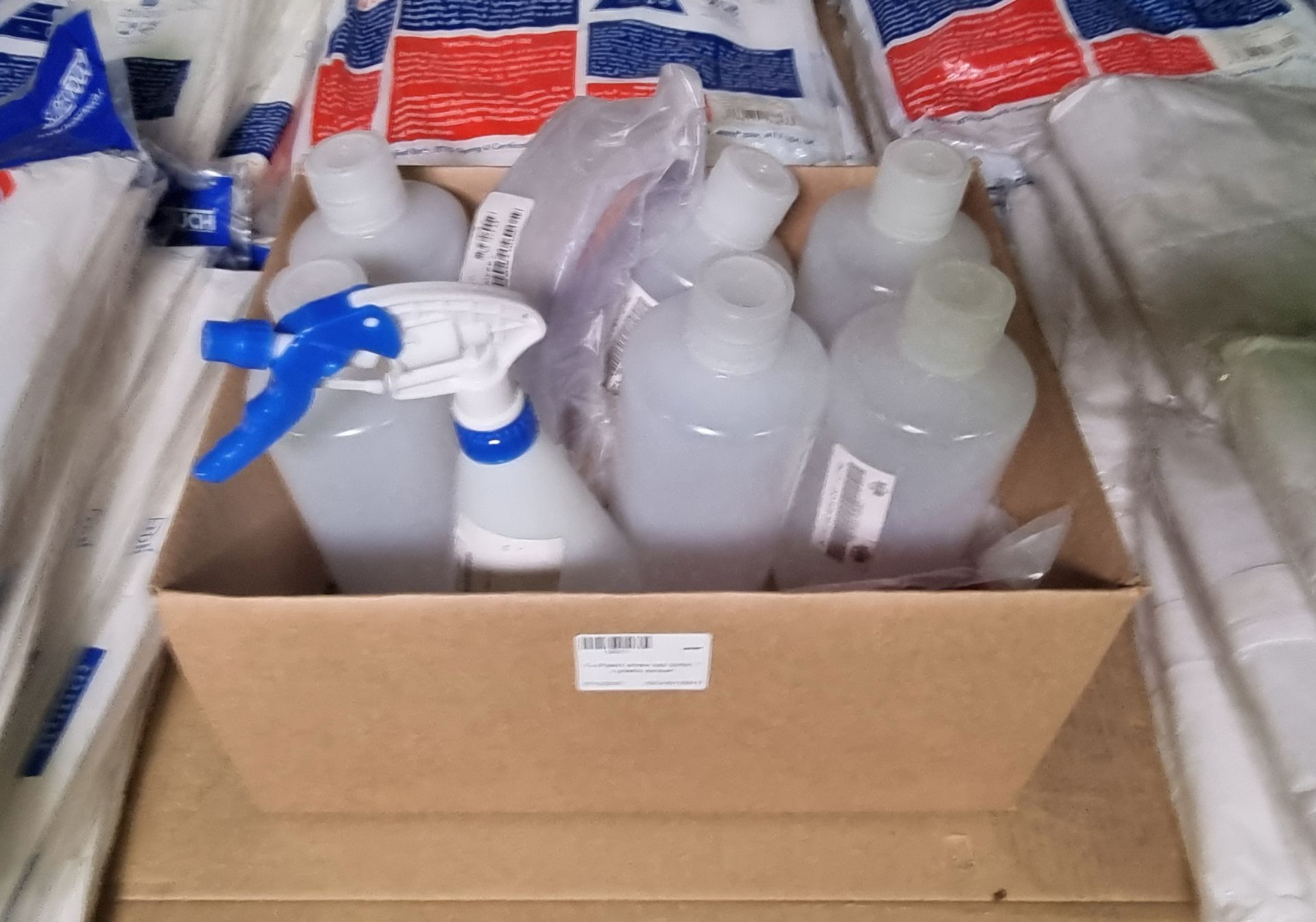 43x White disposable coveralls, 6x Plastic screw cap bottles, 1x plastic sprayer - Image 2 of 4