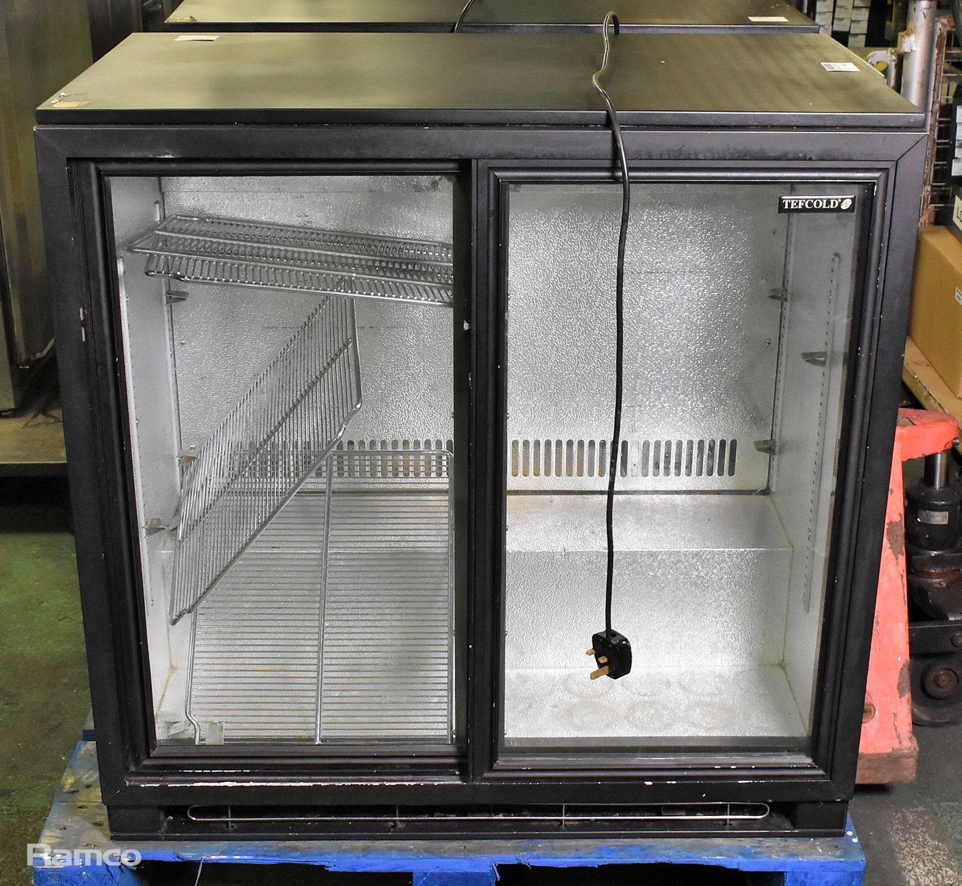 Tefcold BA20S sliding double door bottle cooler - W 900 x D 510 x H 900 mm