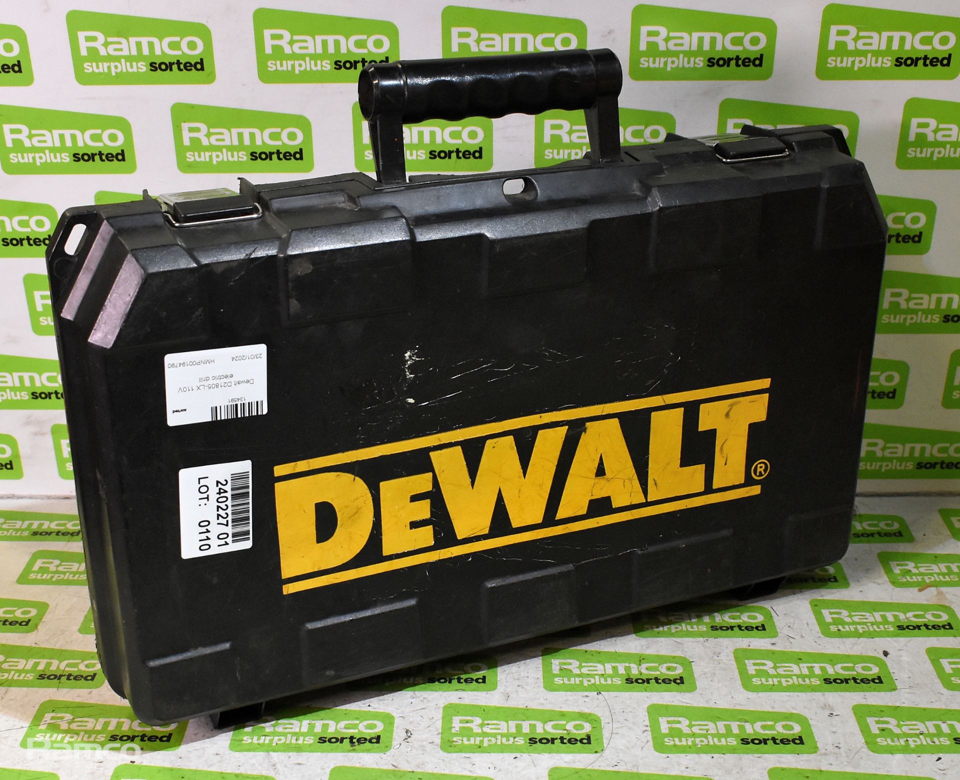 Dewalt D21805-LX 110V electric drill - Image 5 of 5