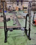 Exigo squat rack gym station - W 1260 x D 860 x H 740 mm
