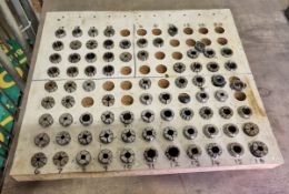 64x Machining spring collets - multiple sizes