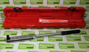 Britool EVT600A 1/2 inch drive torque wrench set - 12-68nm (10-50lbf.ft)