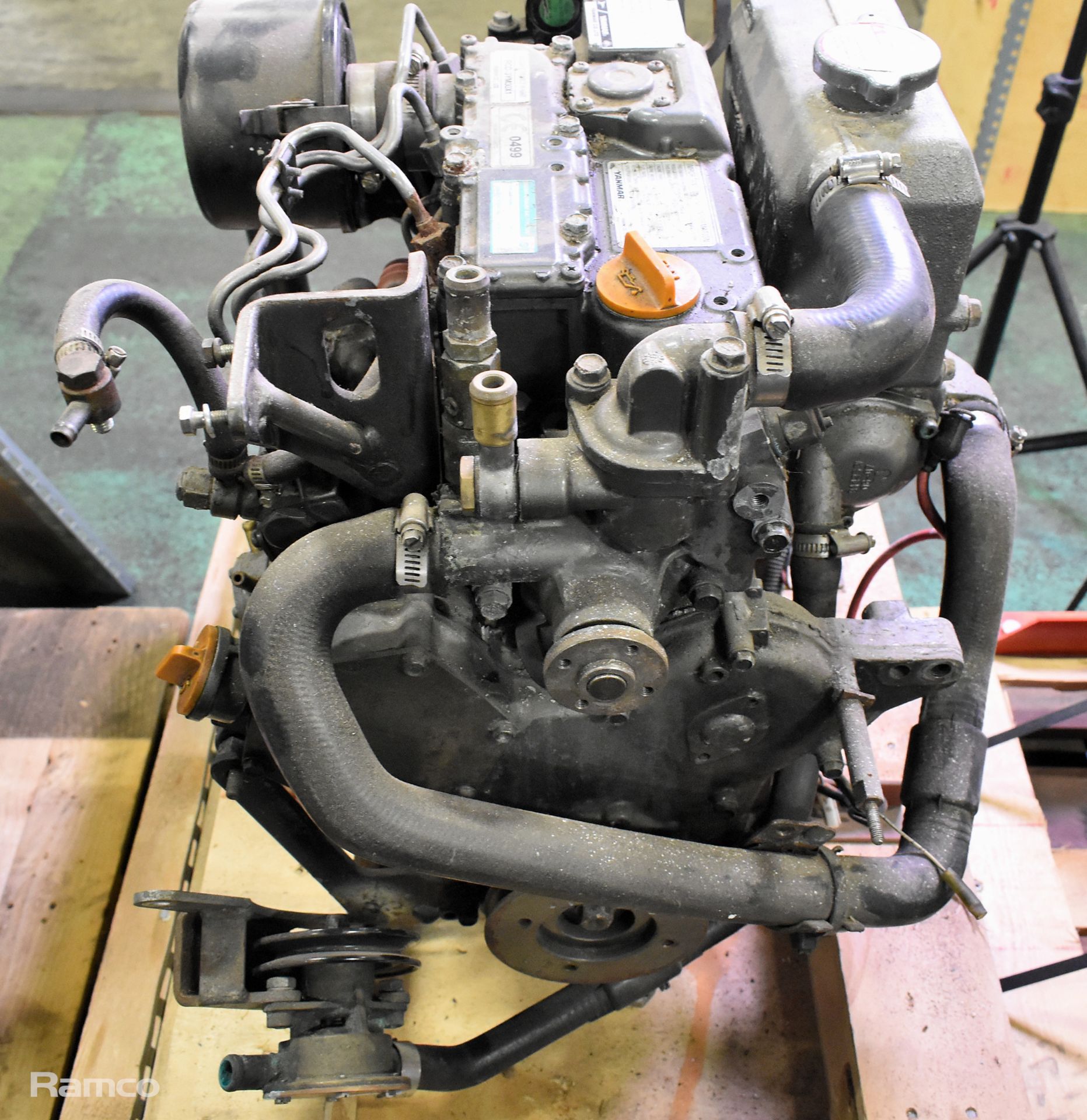 Yanmar RCD-3YM30X1 diesel engine - Engine No: E13881 - INCOMPLETE - Image 5 of 7