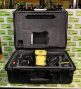E2V Technologies Argus 3 thermal imaging camera with batteries and charger in foam padded case